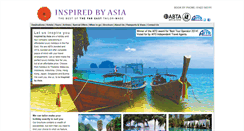 Desktop Screenshot of inspiredbyasia.co.uk